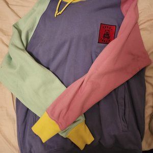 Teddy Fresh color block sweatshirt